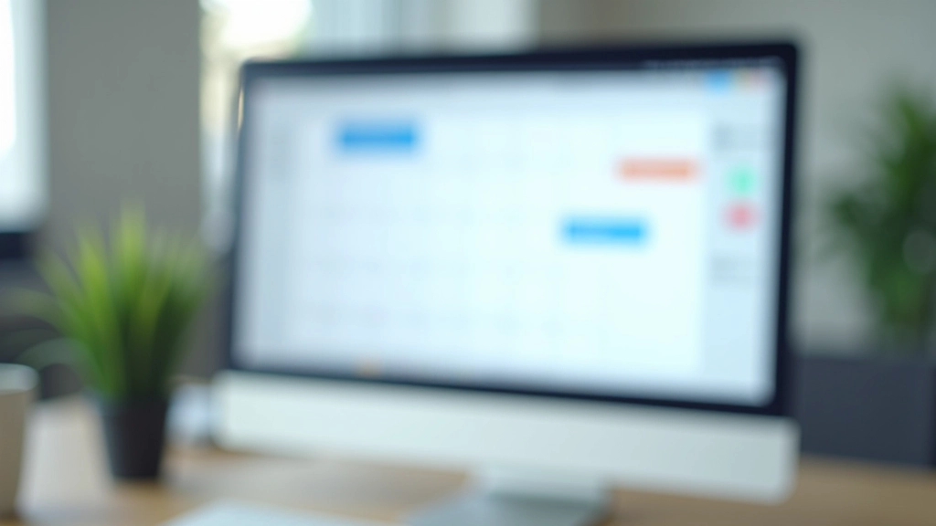 Professional calendar showing clearly marked work hours from 9am to 5pm, with personal time blocked off after work hours, demonstrating visible boundary communication